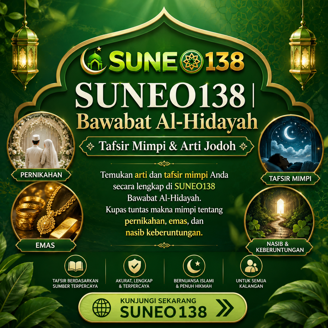 SUNEO138 | Bawabat Al-Hidayah - Tafsir Mimpi & Arti Jodoh by Hey siriusly